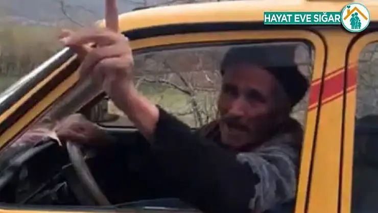 Elazığ'da yola çıkan 3 hanımlı Dilaver dede: Beni böyle idare edeceksiniz'