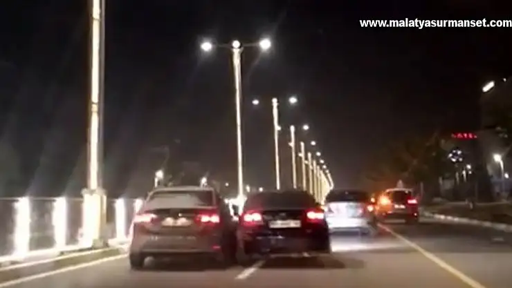 Elazığ'daki kaza kameralara yansıdı