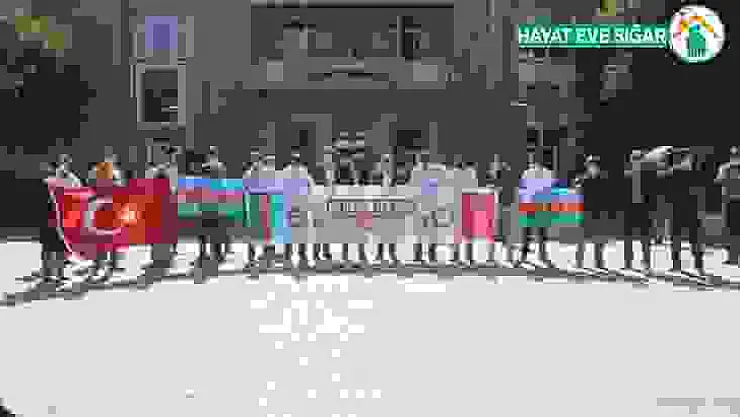 Elazığ'dan Azerbaycan'a destek