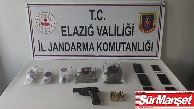 Elazığ merkezli 2 ilde uyuşturucu operasyonu: 6 tutuklama