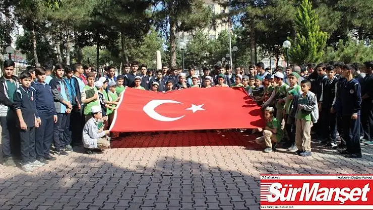 Elazığlı öğrencilerden 'Barış Pınarı Harekatına' destek