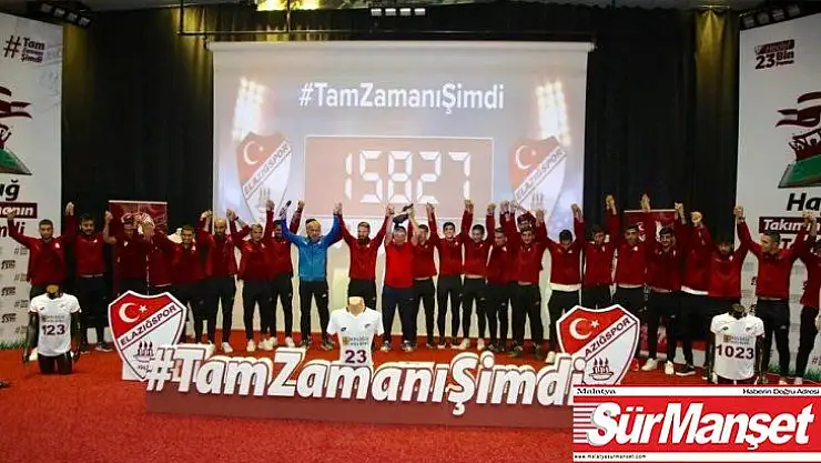 Elazığspor'da forma satış rakamları güncellendi