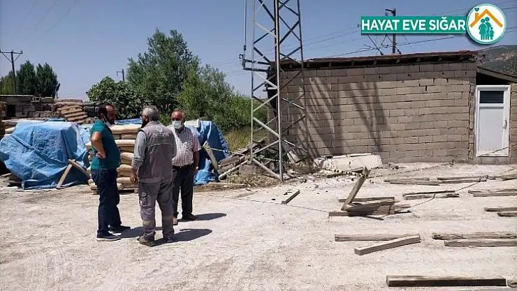 Elektrik akımına kapılan işçisi ağır yaralandı