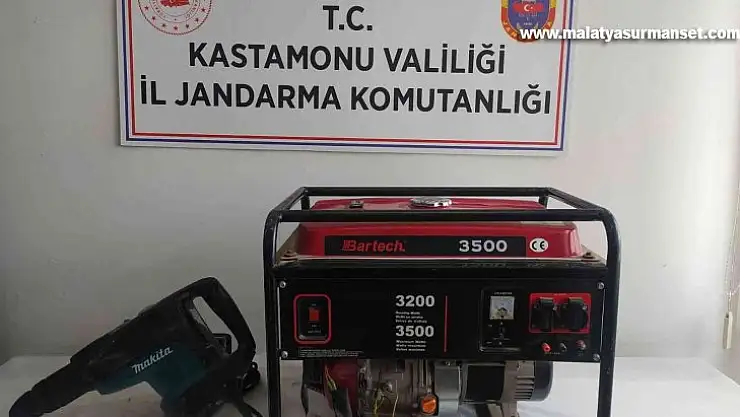 Elektriksiz kalınca jeneratörünün çalındığını fark etti