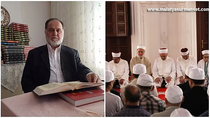 Emekli müftü 70 yaşında hafız oldu