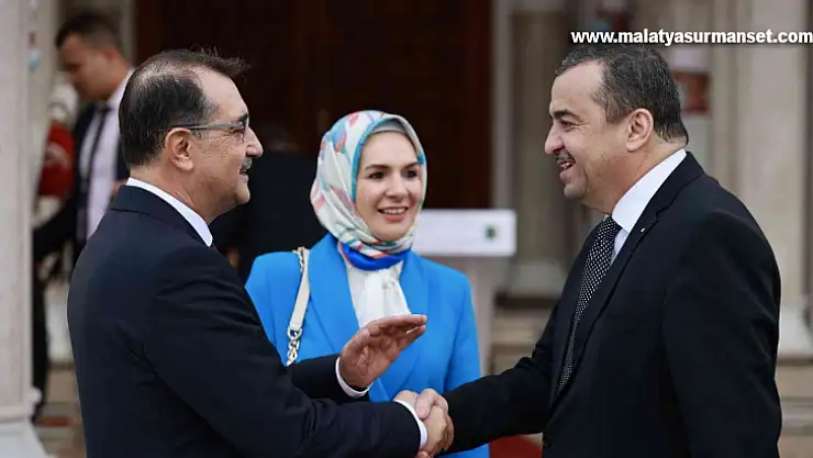 Enerji ve Tabii Kaynaklar Bakanı Dönmez, Cezayir Cumhurbaşkanı Tebbun ile görüştü