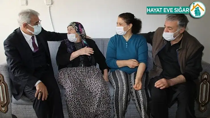 Engelli aliye anlamlı ziyaret