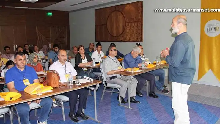 Engellilere 'Etkiniz' eğitimi verildi
