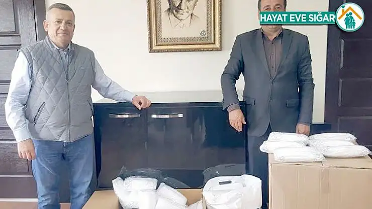 Erdemoğlu'ndan Adıyaman'a maske ve gıda yardımı