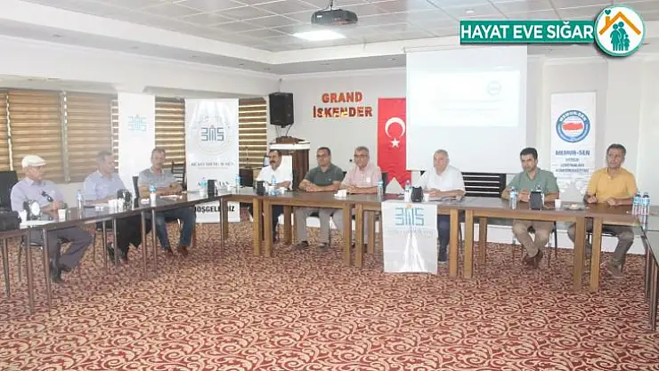 Ergen ve yönetimi basın mensuplarıyla bir araya geldi