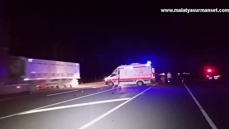 Erzurum'da otomobil ile motosiklet çarpıştı: 1 ölü