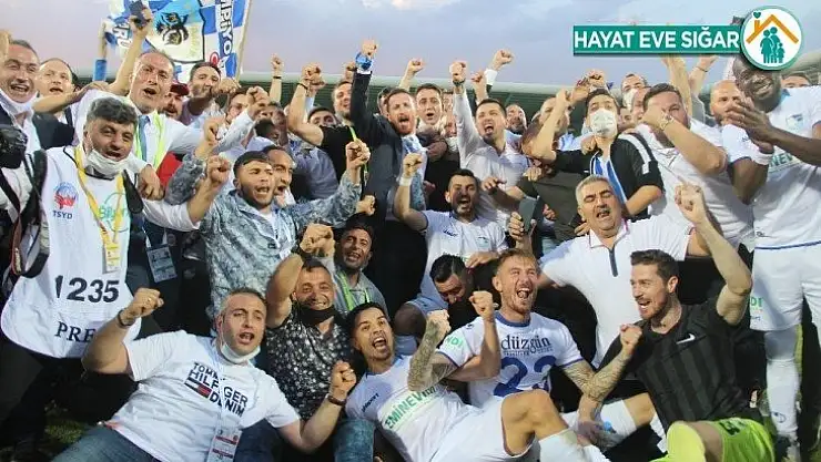 Erzurumspor'un TFF 1. Lig karnesi