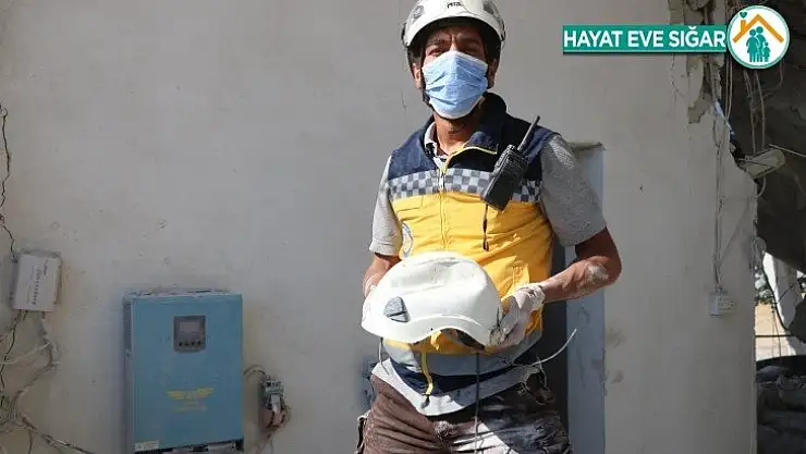 Esad rejimi sivil savunma ekibinin merkezini vurdu: 1 ölü, 3 yaralı