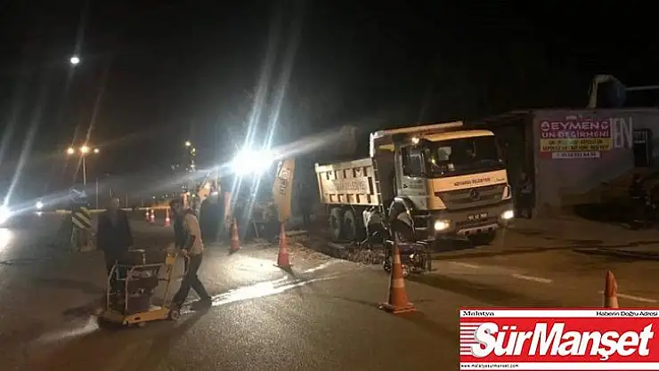 Eski Besni Caddesinde alt yapı çalışmaları