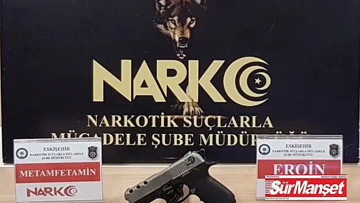 Eskişehir'de uyuşturucu operasyonu: 2 gözaltı