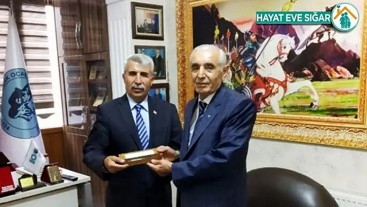 ESKKK Başkanı Evren'den Türk Ocağı Başkanı Günata'ya Ahilik Kalemi