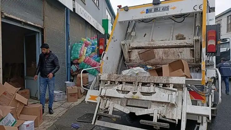 Esnaf kendini ihbar etti, Bağlar Belediyesi tarihi geçmiş gıdaları imha etti