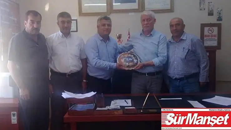 Esnaf odası başkanından ilçe tarım müdürüne ziyaret