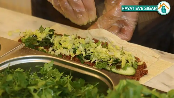 Esnaftan askıda çiğköfte kampanyası