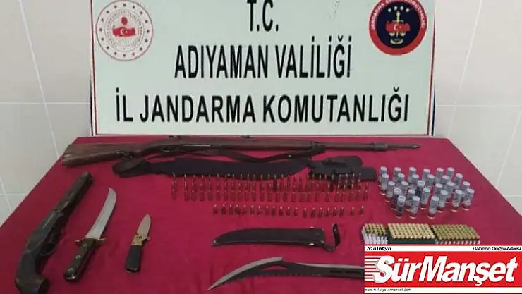 Ev değil adeta cephanelik