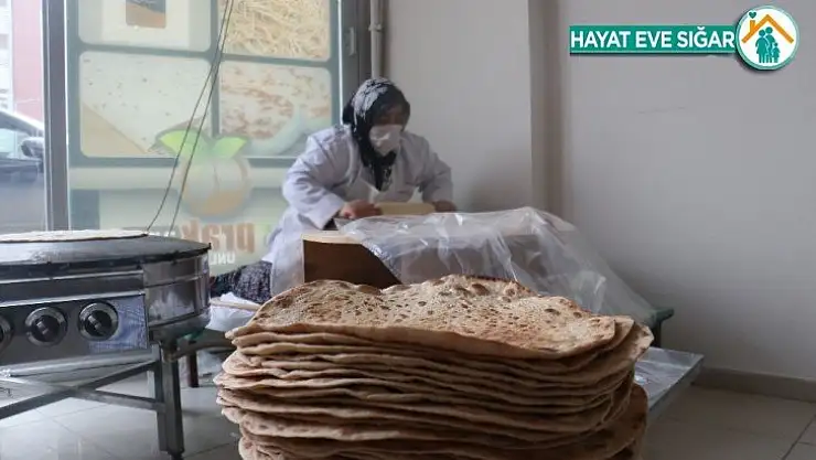 Ev hanımlarının ekmek hayali gerçek oldu
