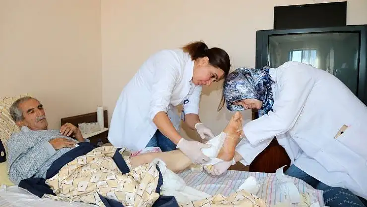 Evde sağlık hizmetinden 4 bin 73 kişi yararlandı