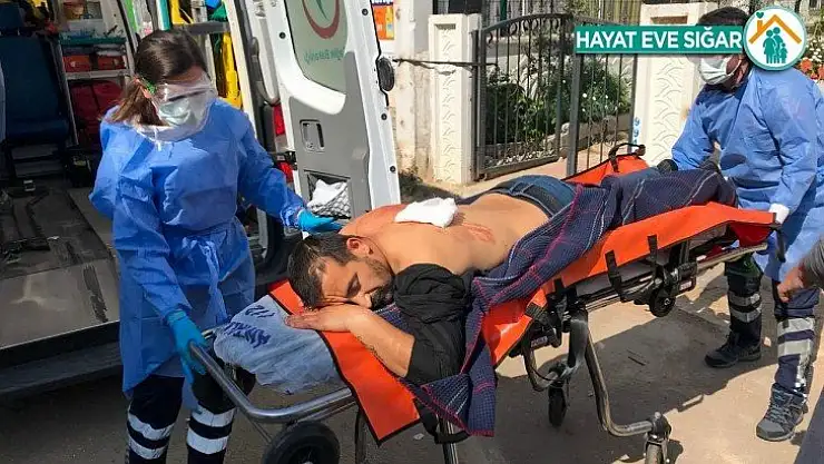 Evde sırtından vurulmuş halde bulundu