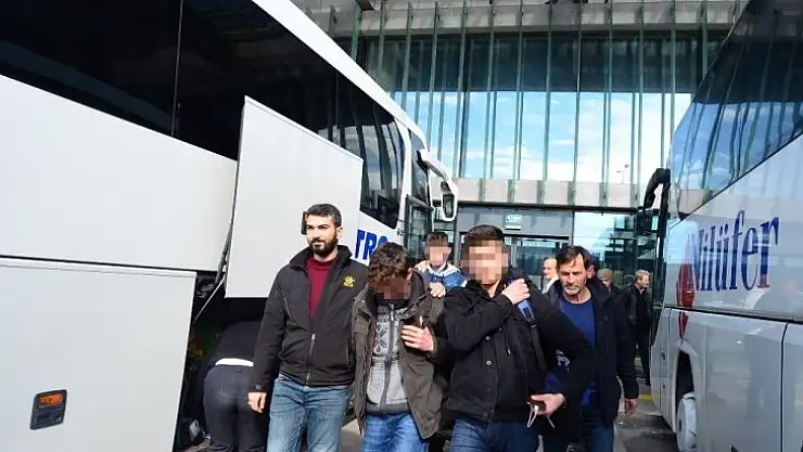 Evden kaçan üç kafadar evlerinden 140 kilometre uzakta yakalandı