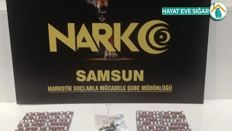 Evinde uyuştrucuru hap ele geçen şahıs gözaltına alındı