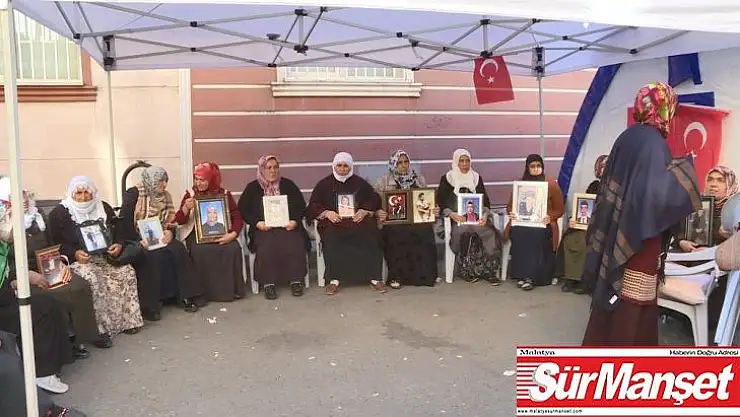 Evlat nöbetindeki ailelerden ortak açıklama: 'Terör örgütü PKK'dan kimse korkmasın'