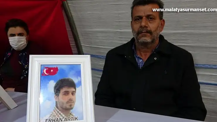 Evlat nöbetindeki baba oğluna kavuşamadan kansere yenik düştü