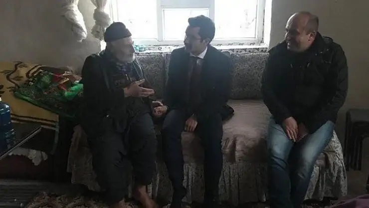 Fakir evleri ziyaret edildi