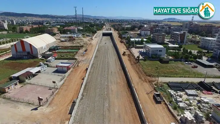 Farklı seviyeli köprülü kavşak çalışmalarında sona yaklaşıldı
