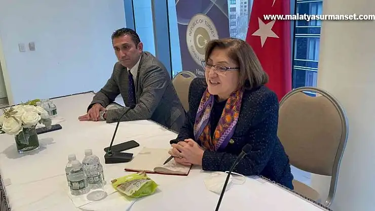 Fatma Şahin, Türk-Amerikan Toplumu temsilcileri ile bir araya geldi