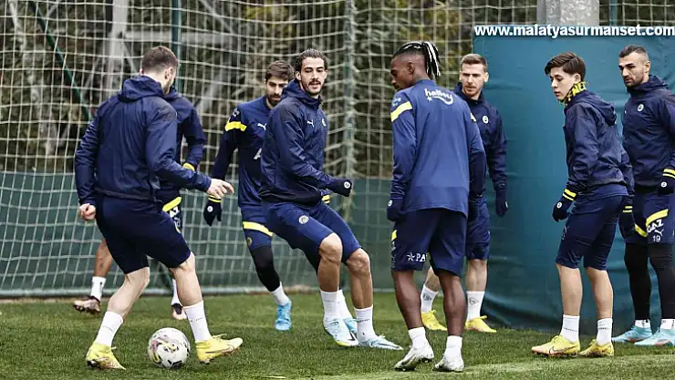 Fenerbahçe, Gaziantep FK maçının hazırlıklarını tamamladı