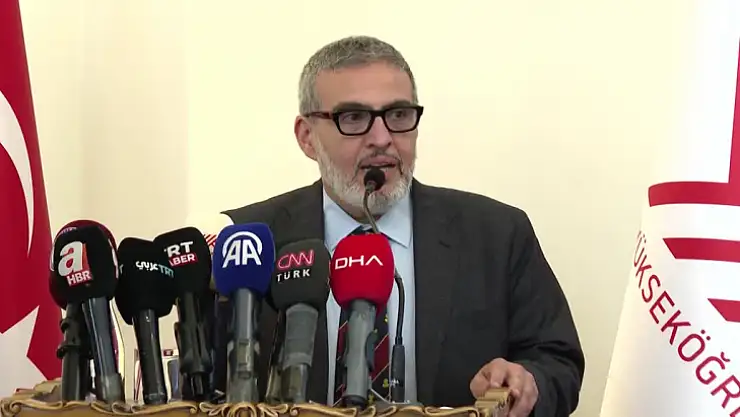 Filistin asıllı Rektör Ebu Sitte basın mensuplarının sorularını yanıtladı