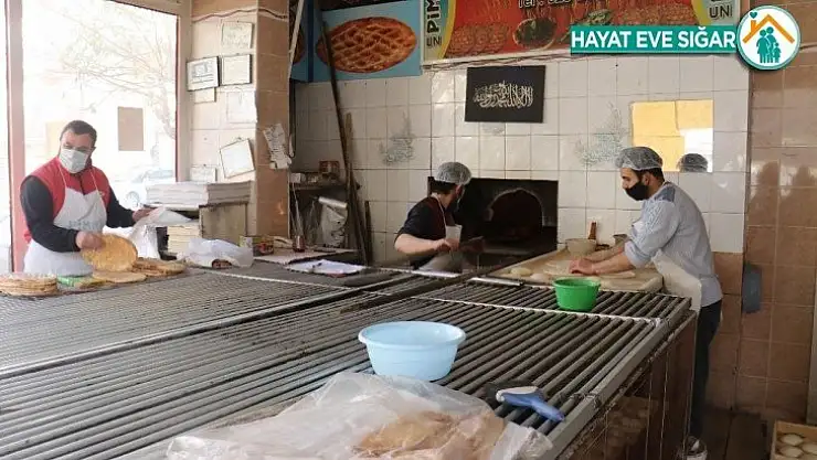Fırınlardan evlere ekmek servisi