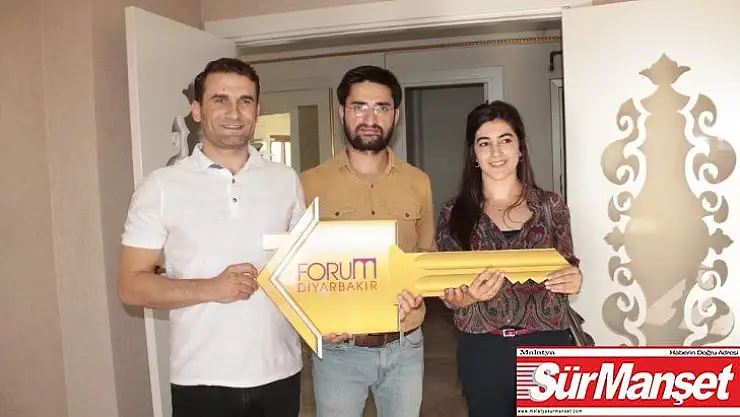 Forum Diyarbakır AVM nişanlı çiftin ev hayalini gerçeğe dönüştürdü