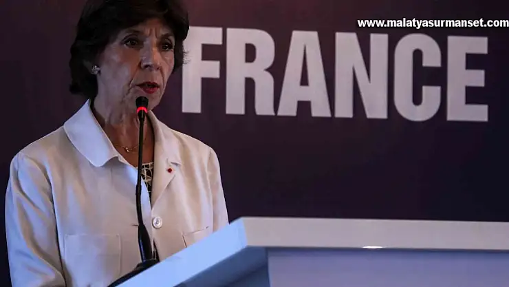 Fransa Dışişleri Bakanı Colonna: