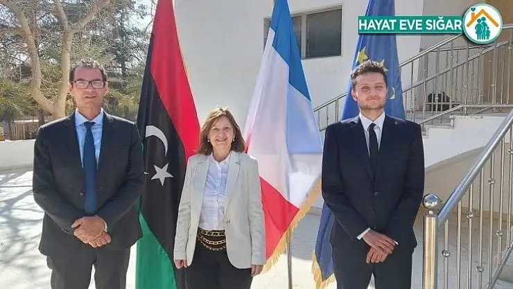 Fransa'nın Trablus Büyükelçiliği yeniden açıldı