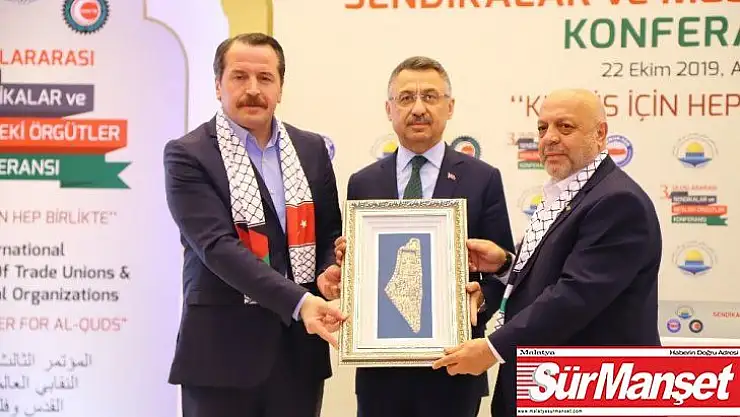 Fuat Oktay: 'Bize destek vermek isteyenlerin seslerini kısmak isteyenlerin, kimler olduğunu biliyoruz'