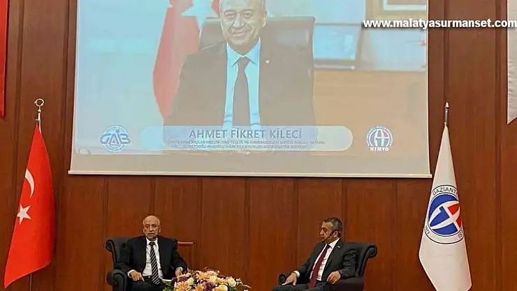GAİB Başkanı Kileci tecrübelerini öğrencilere aktardı
