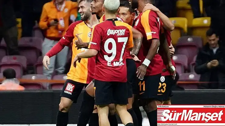 Galatasaray 2 maç sonra galip