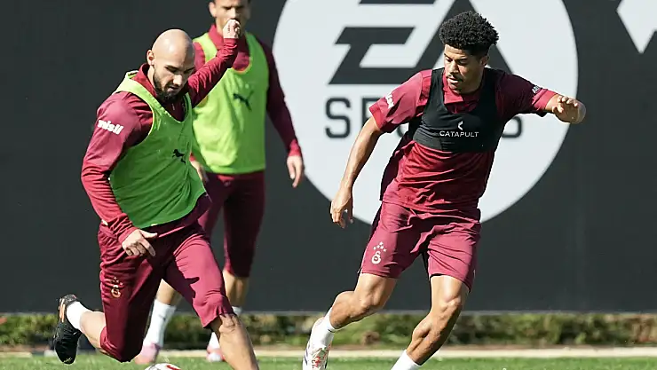 Galatasaray Başakşehir maçının hazırlıklarını sürdürdü