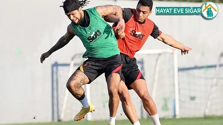 Galatasaray derbinin taktiğini çalıştı