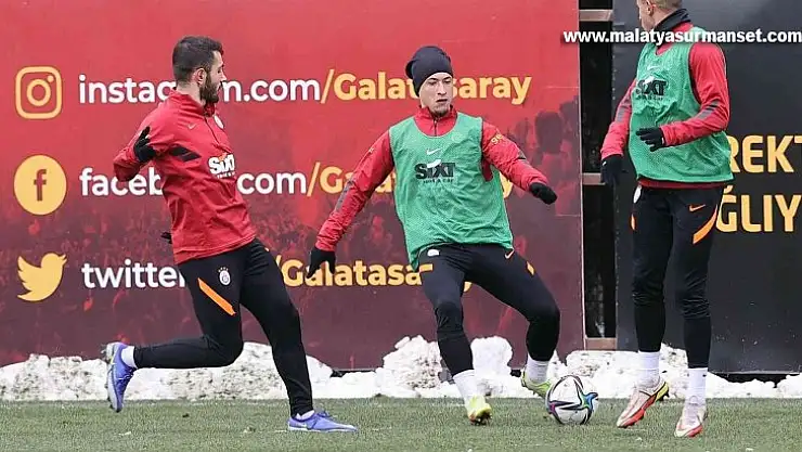 Galatasaray, Kasımpaşa maçı hazırlıklarını tamamladı