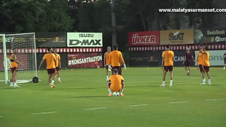 Galatasaray, Molde maçı hazırlıklarını tamamladı