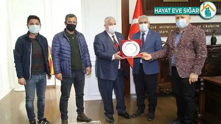 GAP Gazeteciler Birliği'nden Güder'e ziyaret
