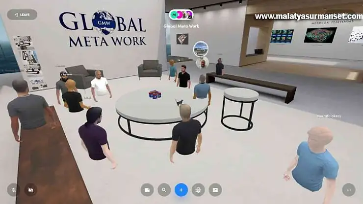 GAÜN ilahiyat fakültesi akademisyenleri Metaverse'te