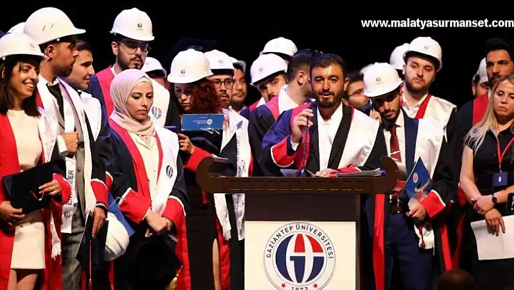 Gaün Mühendislik Fakültesinde coşkulu mezuniyet töreni